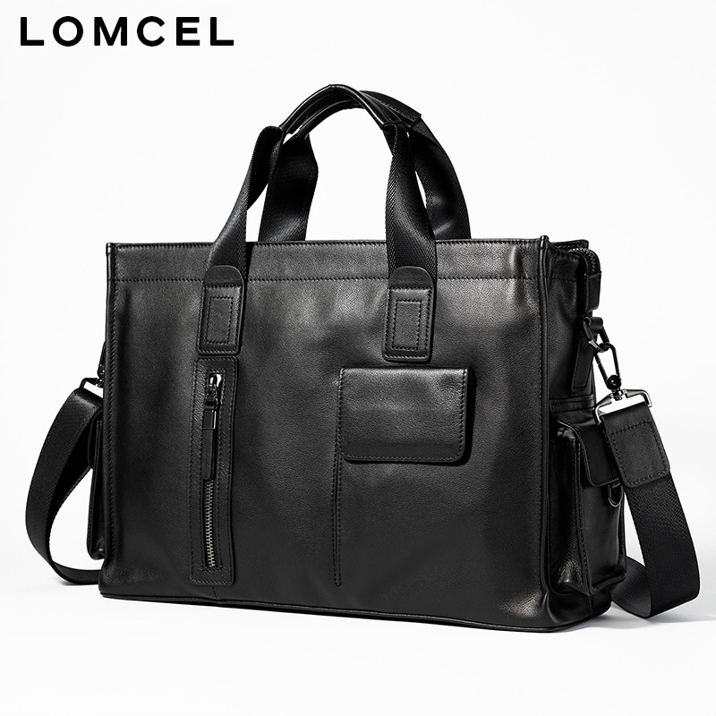 LOMCEL P116, şık bir el çantas - Leather Briefcase incelemesi ve fiyatı