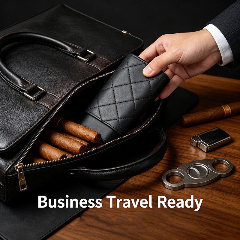 Büyük Boy Puro Kutusu Premium  - Premium Cigar Case incelemesi ve fiyatı