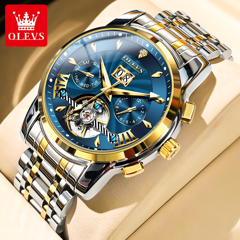 OLEVS Erkekler Saatler Lüks Mo - Luxury Watch Men incelemesi ve fiyatı