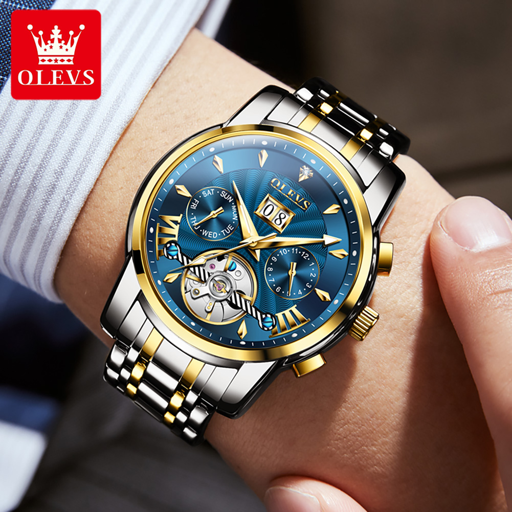 OLEVS Erkekler Saatler Lüks Mo - Luxury Watch Men incelemesi ve fiyatı