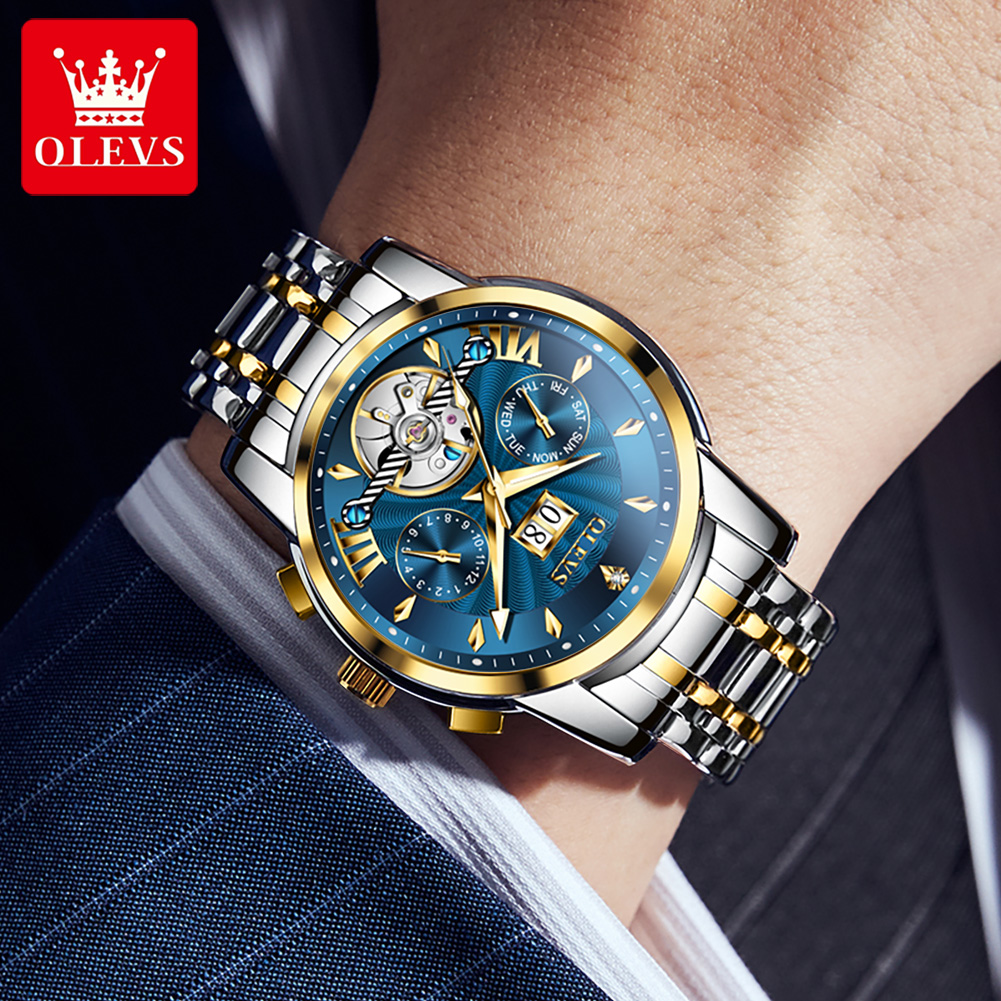OLEVS Erkekler Saatler Lüks Mo - Luxury Watch Men incelemesi ve fiyatı
