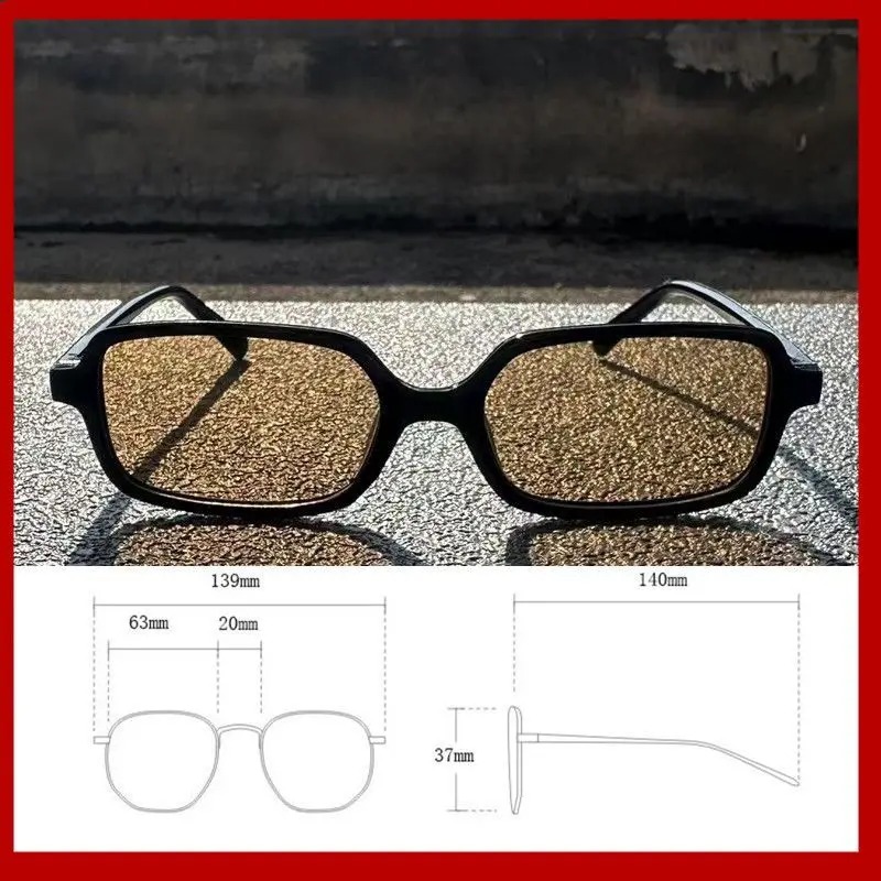 Yeni Seksi Küçük Dikdörtgen Gü - Sunglasses Uv400 incelemesi ve fiyatı
