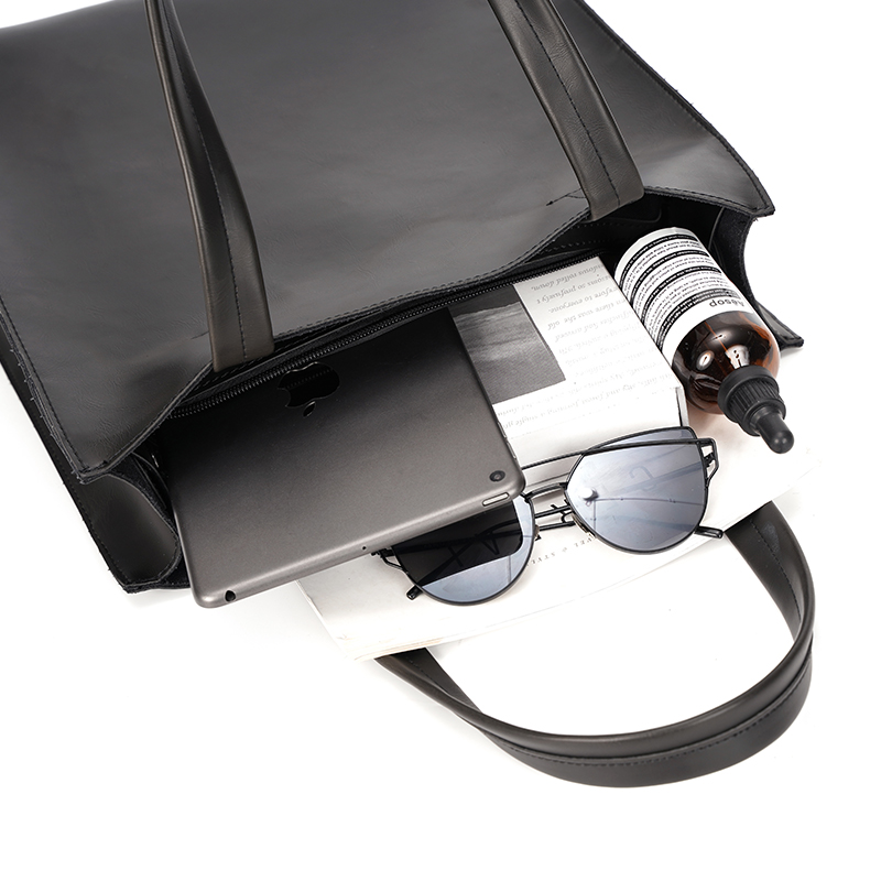 Erkekler için Minimalist Deri  - Leather Briefcase incelemesi ve fiyatı