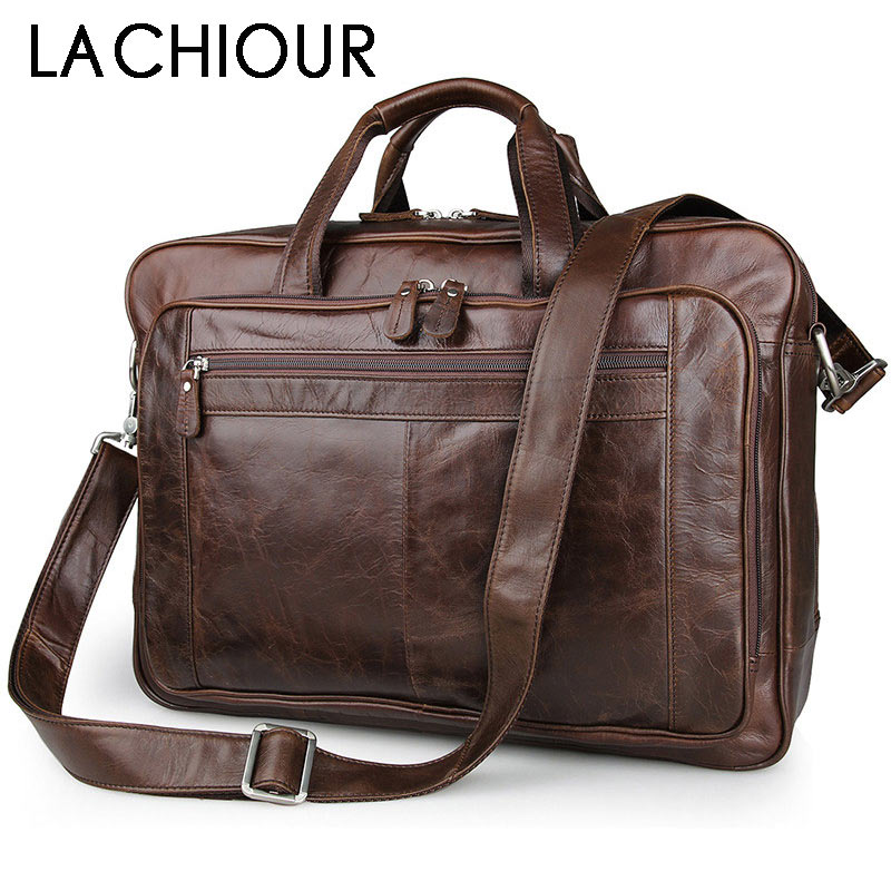 LACHIOUR hakiki deri erkek çan - Leather Briefcase incelemesi ve fiyatı